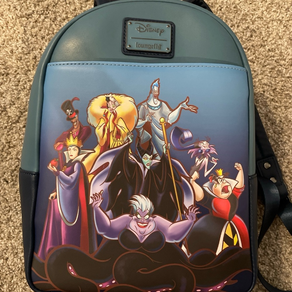 Loungefly Disney Villains Group Mini backpack